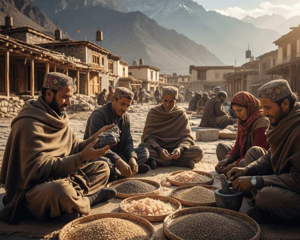 Residents of Gilgit-Baltistan, Pakistan, are preparing authentic Himalayan superfoods, sourced directly by Himalayan Elixirs, Australia's trusted superfood retailer.
