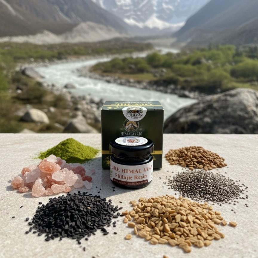 Himalayan Elixirs pure shilajit resin jar — premium natural superfood supplement available in Australia